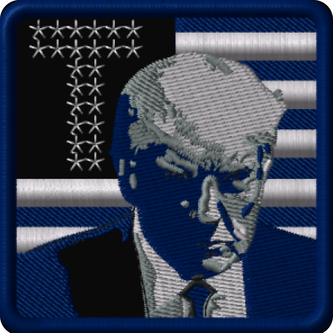 Patch bordado Trump Mugshot