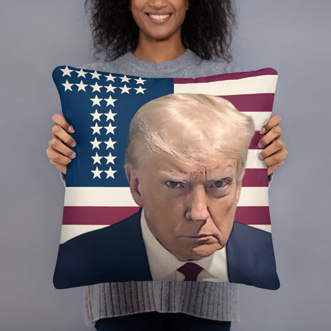 Donald Trump Pillow, Trump Throw Pillow, Trump Decor, USA Pillow, Trump Gift