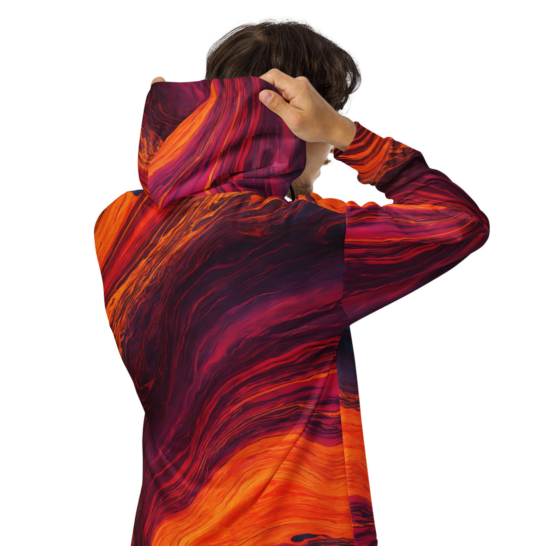 Lava Water - Panoramic Zip Hoodie