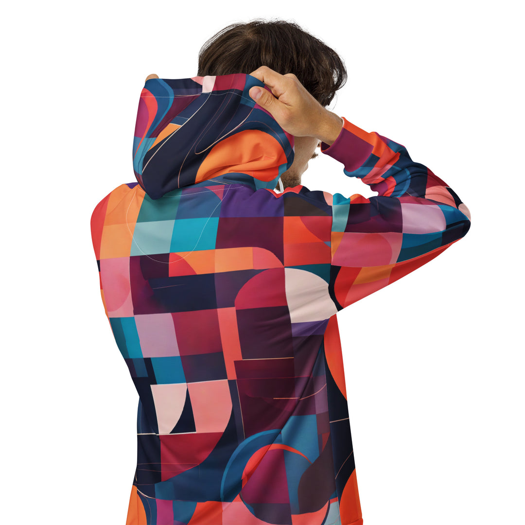 Panoramic Zip Hoodie - Coat of Many Colors