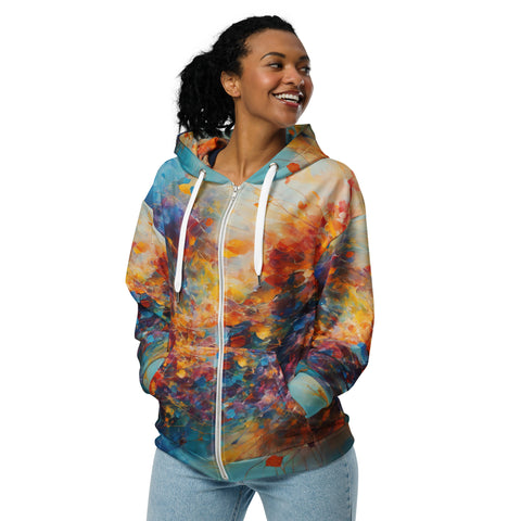 Let There Be Light - Panoramic Zip hoodie