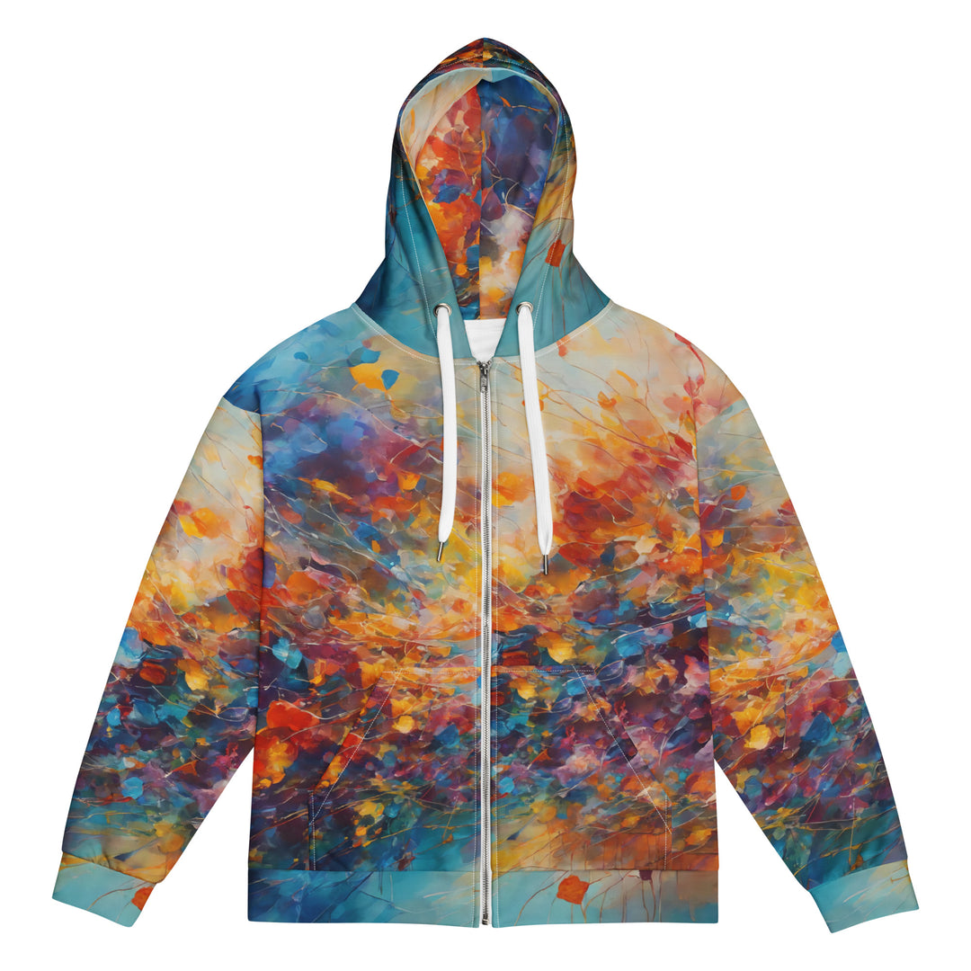 Panoramic Zip Hoodie - Let There Be Light