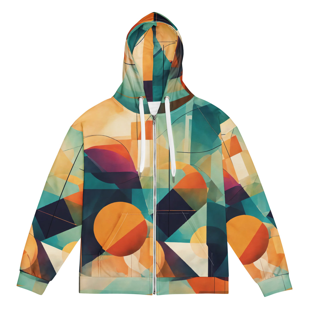 Panoramic Zip Hoodie - Paradise