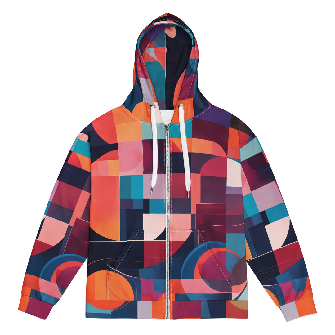 Panoramic Zip Hoodie - Coat of Many Colors