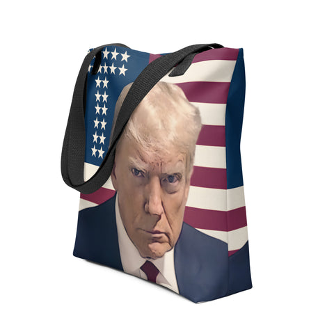 Trump Mugshot Tote Bag