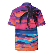 Ocean Sunset - Panoramic Button Shirt