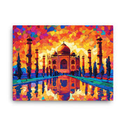 Van Gogh Taj Mahal Mosaic, Lost Artwork, India Art, Van Gogh Canvas