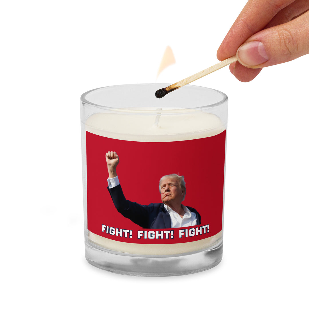 Donald Trump Candle, Red Trump Fight Candle, Trump Wax Candle, Fight Fight Fight, Trump 2024 Candle