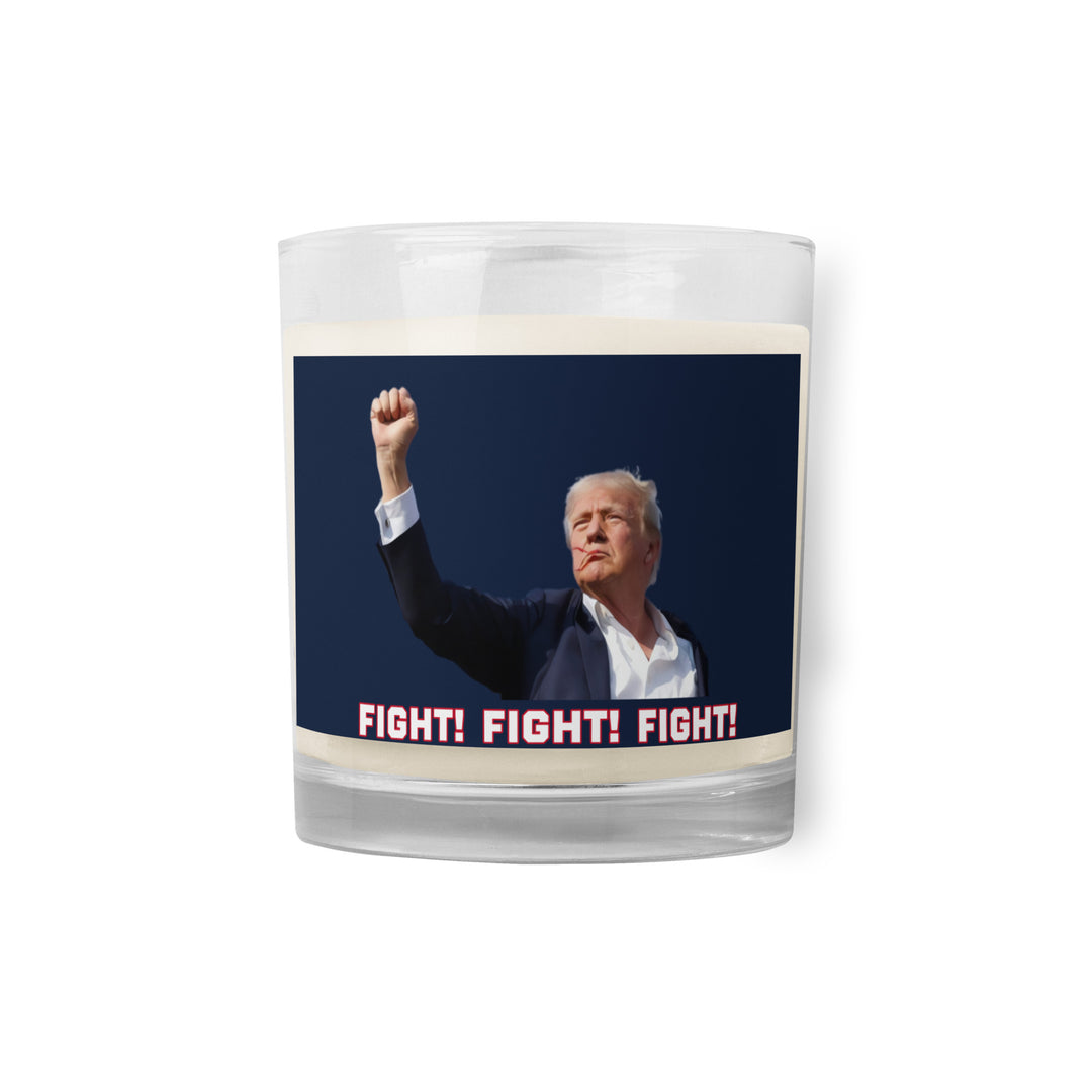 Donald Trump Candle, Navy Trump Fight Candle, Trump Wax Candle, Fight Fight Fight, Trump 2024 Candle