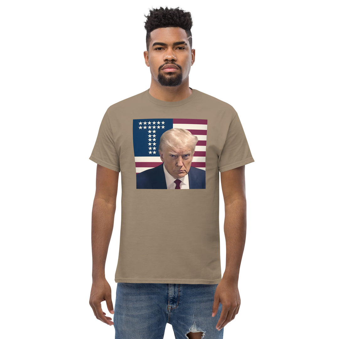 Donald Trump Mugshot Tee, Color, Trump T Shirt, Trump USA Shirt, Trump 2024 Shirt