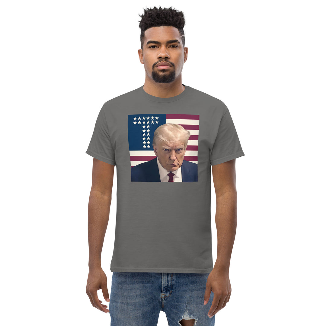 Donald Trump Mugshot Tee, Color, Trump T Shirt, Trump USA Shirt, Trump 2024 Shirt