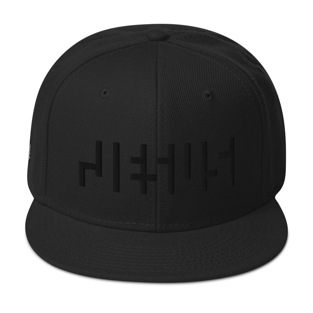 JESUS Snapback Hat, Black, Black Print, Christian Baseball Caps, Christian Hats