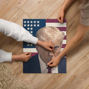 Donald Trump Puzzle, Trump Jigsaw Puzzle, Thanksgiving Puzzle, Christmas Puzzle, Winter Puzzle, Puzzle Games, Adult, Funny Puzzle, Gift