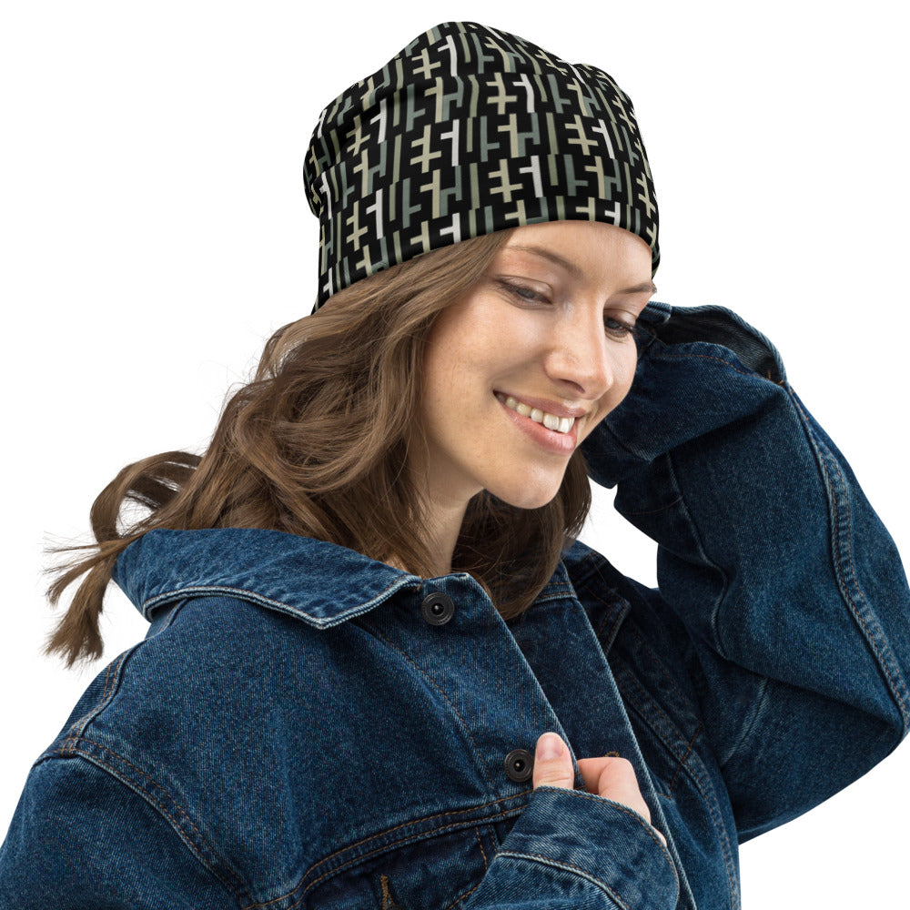 Gorro JESUS ​​- Preto Camo INFINITY 1.0