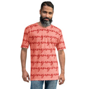 Mens JESUS T Shirt - Red INK-FINITY