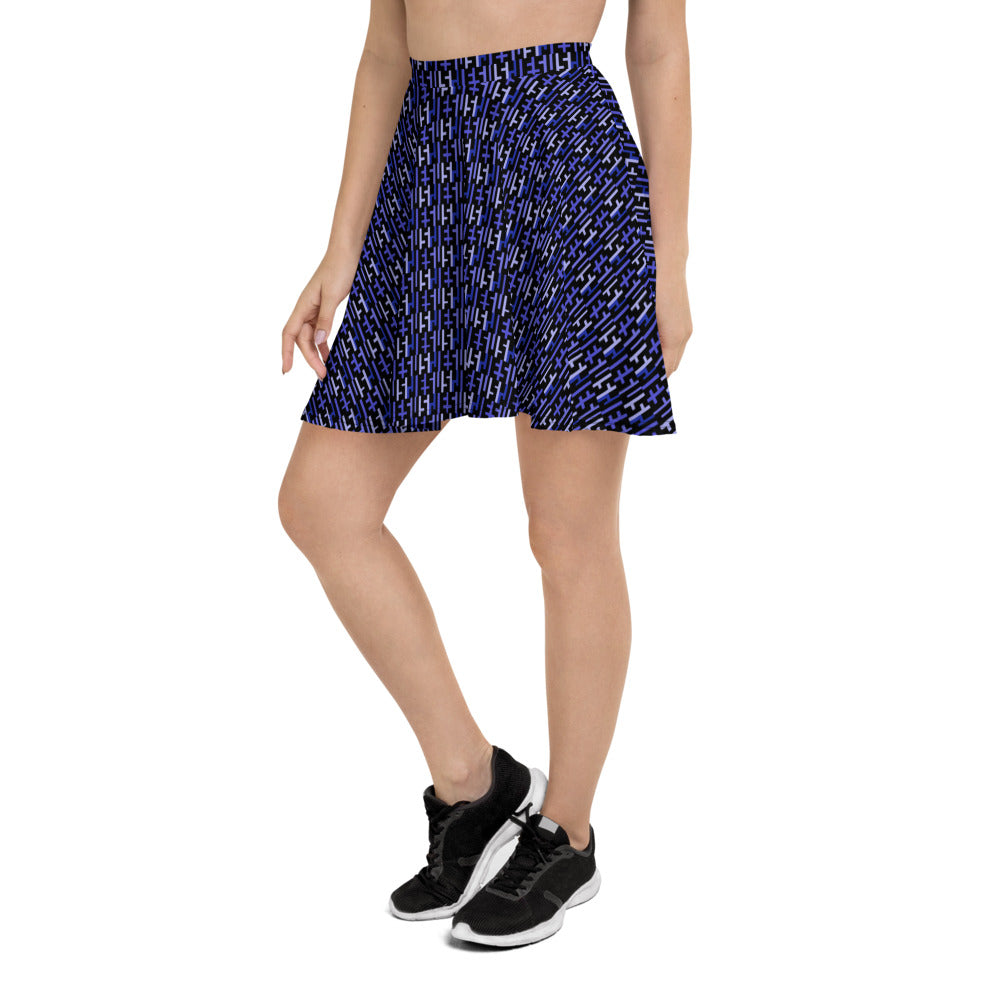 Negative Space | JESUS INFINITY Skater Skirt | Black & Purple | Get JESU5 Gear | Coolest CHRISTIAN Clothing on the Planet