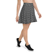 Negative Space | JESUS INFINITY Skater Skirt | Black & White | Get JESU5 Gear | Coolest CHRISTIAN Clothing on the Planet