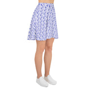 Negative Space | JESUS INFINITY Skater Skirt | White & Purple | Get JESU5 Gear | Coolest CHRISTIAN Clothing on the Planet