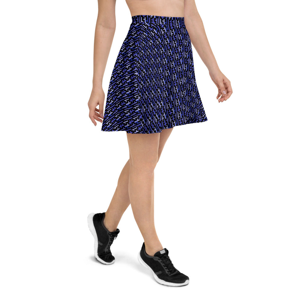 Negative Space | JESUS INFINITY Skater Skirt | Black & Purple | Get JESU5 Gear | Coolest CHRISTIAN Clothing on the Planet