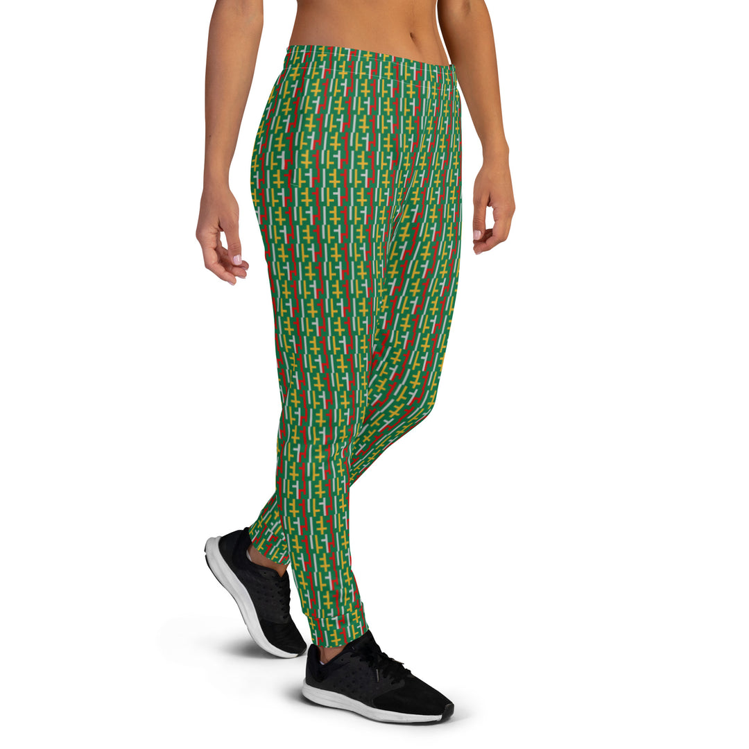 Womens Ugly Christmas JESUS Joggers - INFINITY