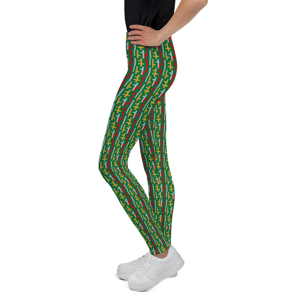 Youth Ugly Christmas JESUS Leggings - INFINITY