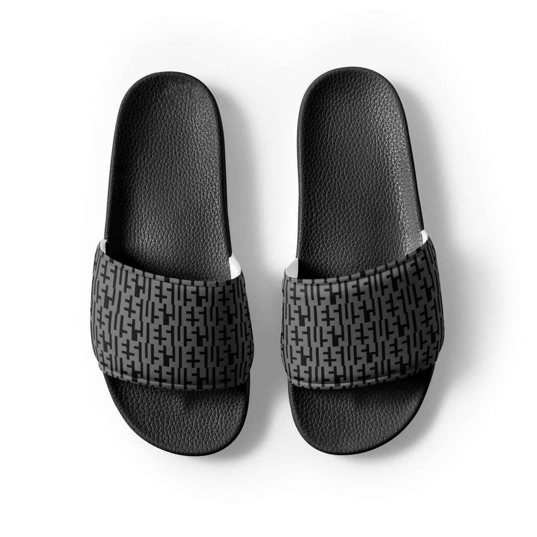 Chanclas JESUS ​​para hombre - Negro y gris INFINITY 1.0