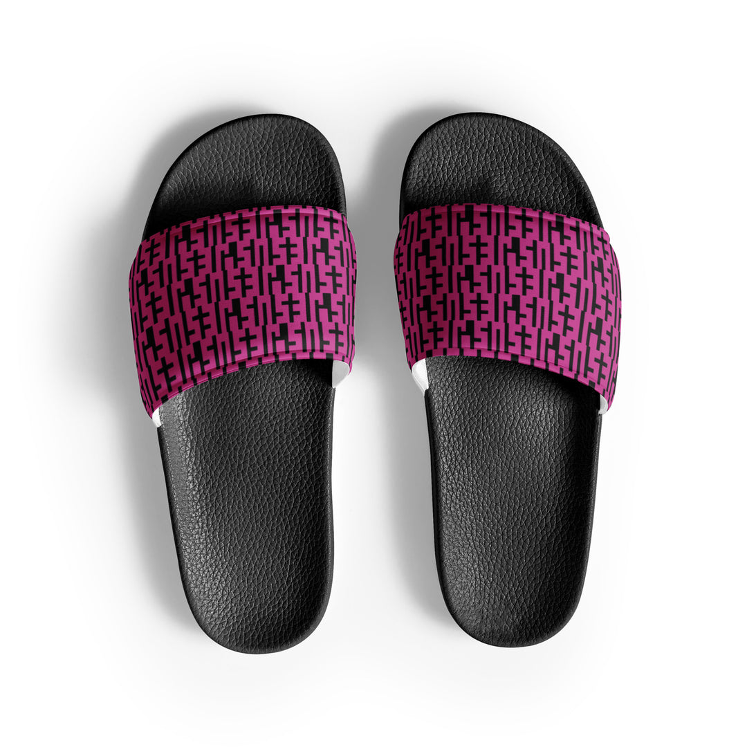 Chanclas JESUS ​​para hombre - Rosa y negro INFINITY 1.0