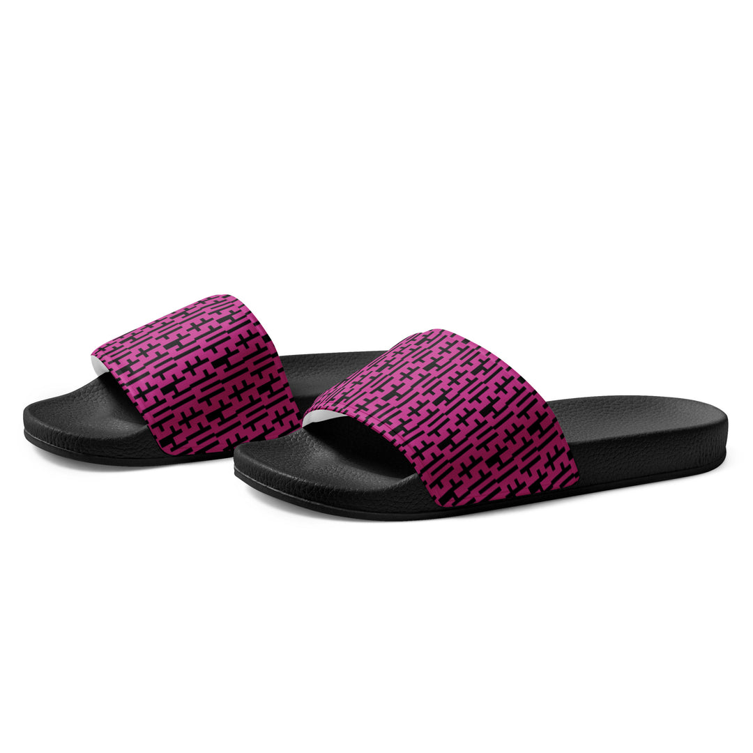 Chanclas JESUS ​​para hombre - Rosa y negro INFINITY 1.0