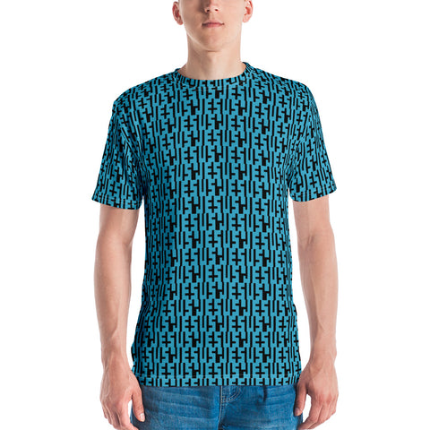JESUS Negative Space | Mens INFINITY Tee T-shirt| Blue & Black | Get JESU5 Gear | Coolest CHRISTIAN Clothing on the Planet