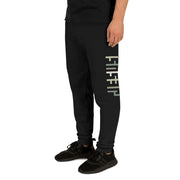 JESU5 Negative Space | Unisex Joggers | Black with Camo Print | Get Bold Gear | Coolest CHRISTlAN Clothing on the Planet