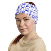 Negative Space | JESUS INFINITY Face & Head Wrap | White & Purple | Get JESU5 Gear | Coolest CHRISTIAN Clothing on the Planet