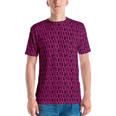 JESUS Negative Space | Mens INFINITY Tee T-shirt| Pink & Black | Get JESU5 Gear | Coolest CHRISTIAN Clothing on the Planet