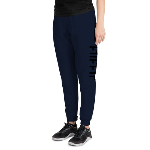 JESU5 Negative Space | Unisex Joggers | Navy with Black Print | Get Bold Gear | Coolest CHRISTlAN Clothing on the Planet