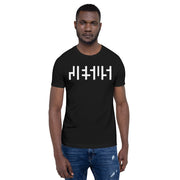JESU5 Negative Space | Unisex Tee | Black with White Print | Get Bold Gear | Coolest CHRISTlAN Clothing on the Planet