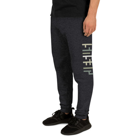 JESU5 Negative Space | Unisex Joggers | Black Heather with Camo Print | Get Bold Gear | Coolest CHRISTlAN Clothing on the Planet