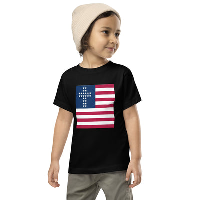 Toddler Cross & Stripes T Shirt