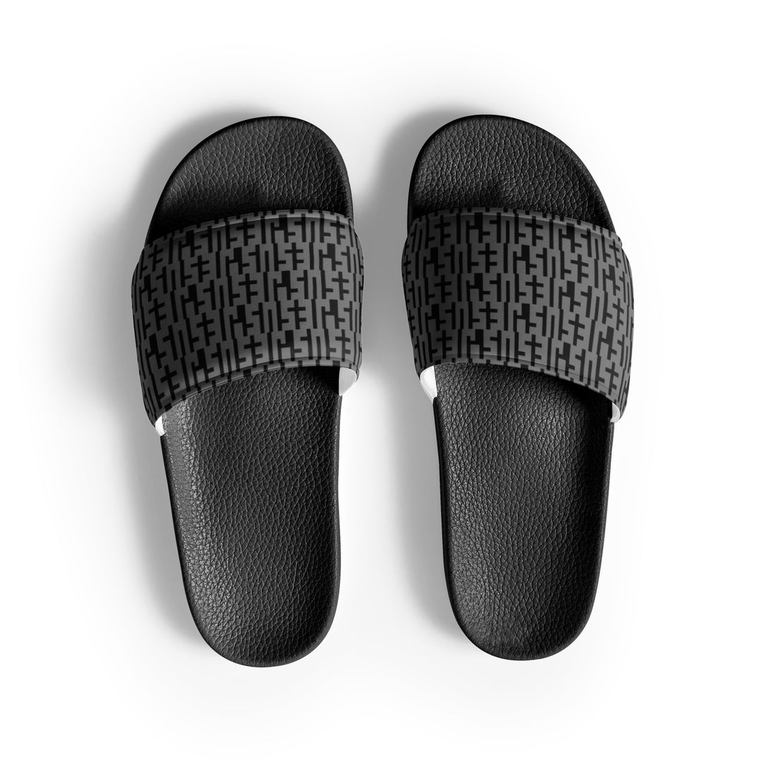 Chanclas JESUS ​​para mujer - Gris y negro INFINITY 1.0