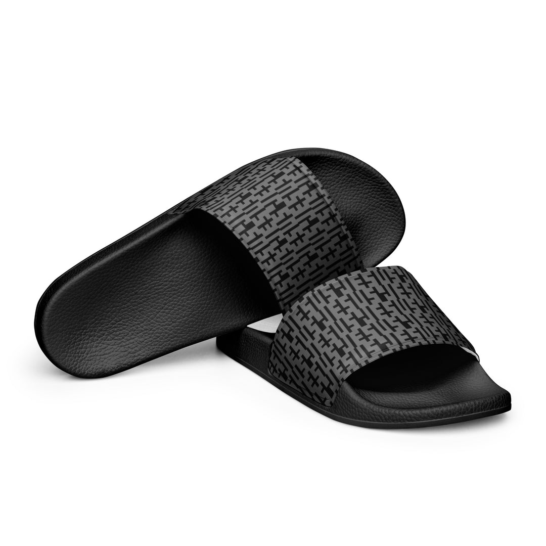 Chanclas JESUS ​​para mujer - Gris y negro INFINITY 1.0